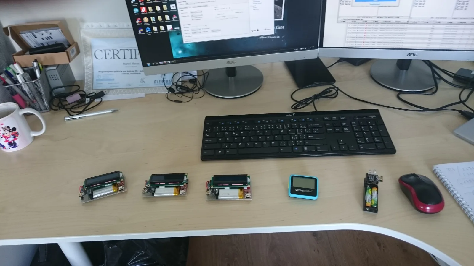 IoT sklad – detail hardveru (2016)